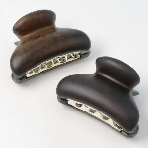 Wood Pattern Hair Clip