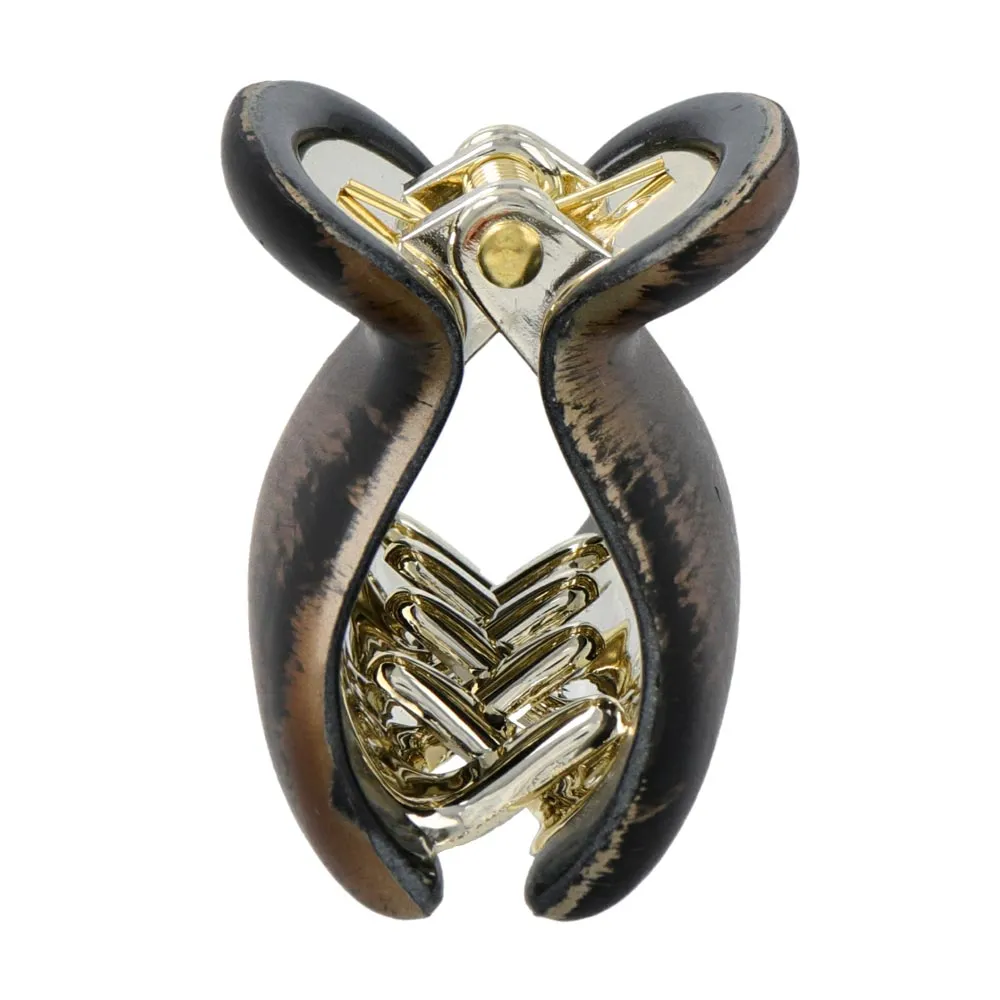 Wood Pattern Hair Clip