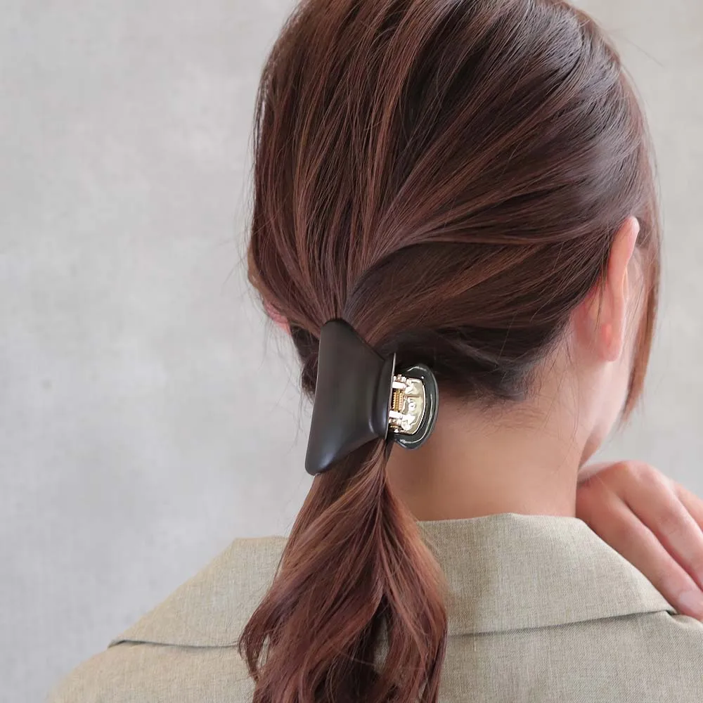 Wood Pattern Hair Clip