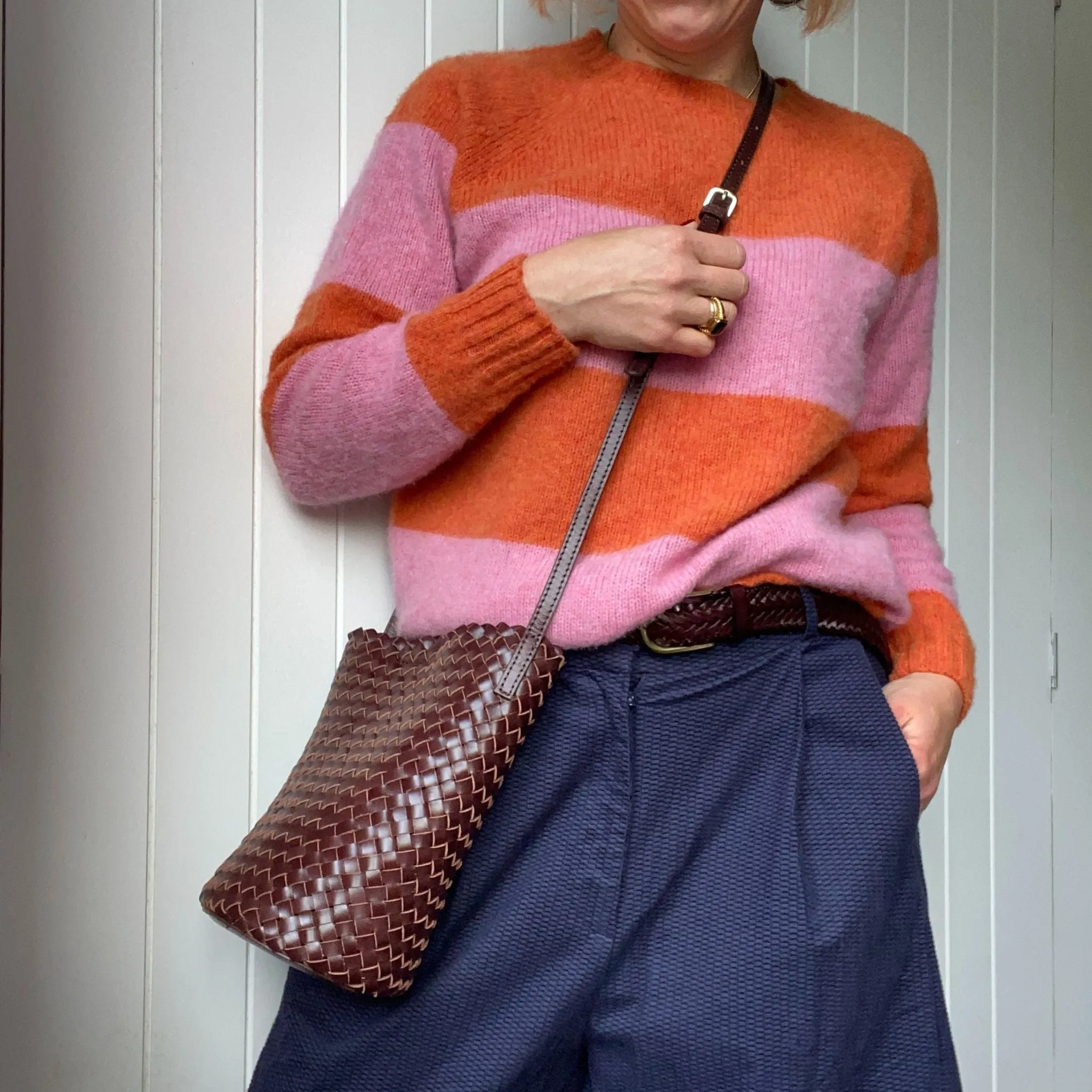 Woven Leather Belts