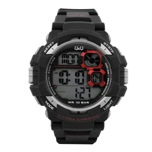 WW0759 Q&Q Digital Sports Fiber Belt Watch M143J001Y