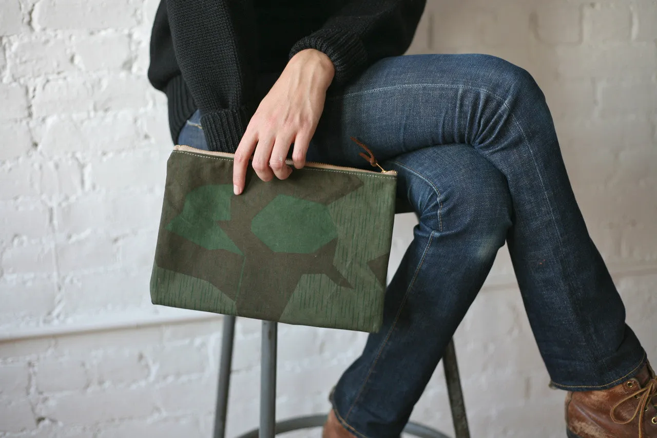 WWII era Camo Utility Pouch