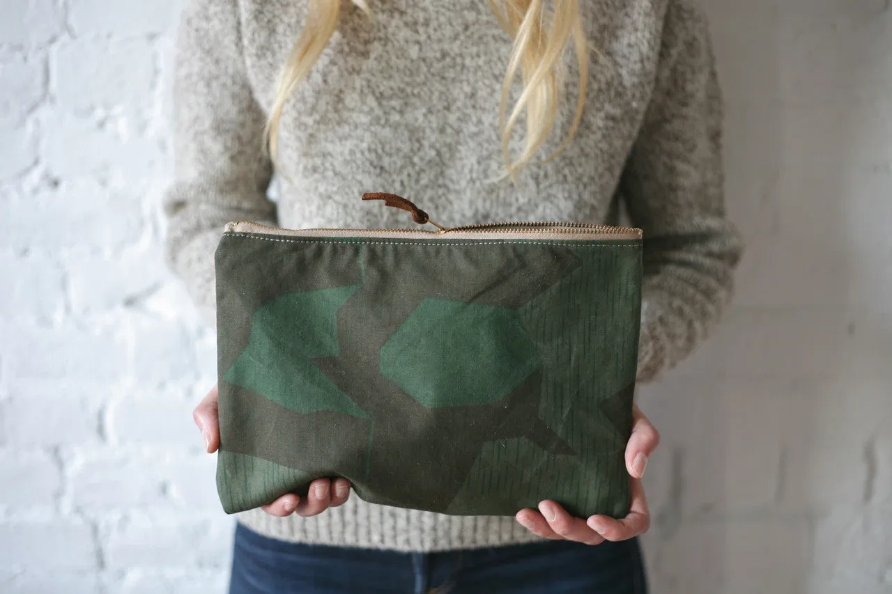 WWII era Camo Utility Pouch
