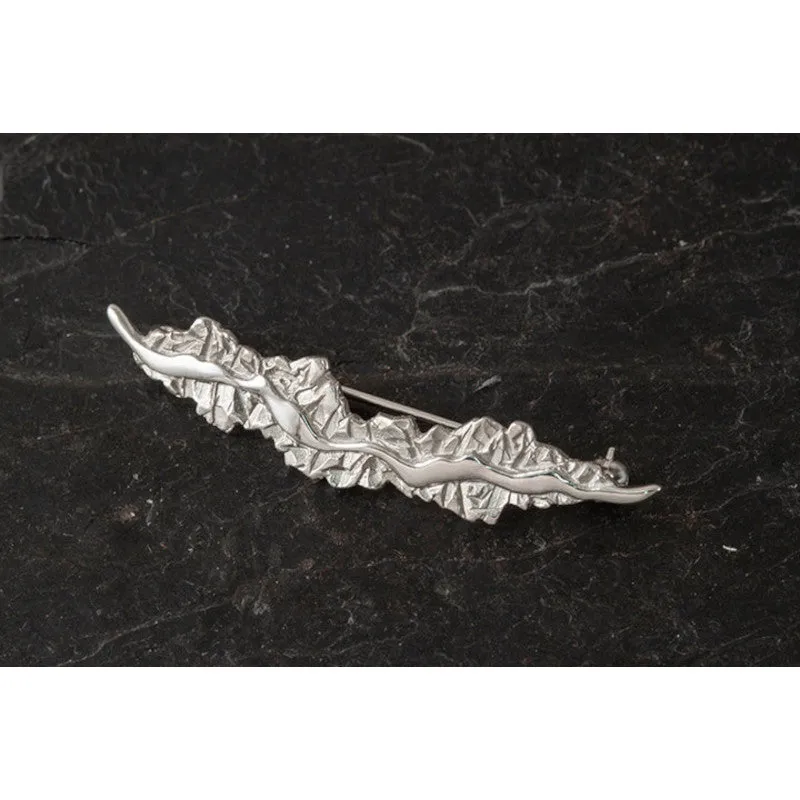 Öyger Large Wave Brooch - OB04