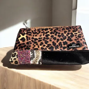 Zero Waste #4 Animal Edition Zipper Pouch, Accessory Pouch