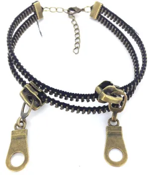 zipper anklet Case of 3