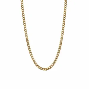 Zoé 4mm Classic Curb Chain Necklace