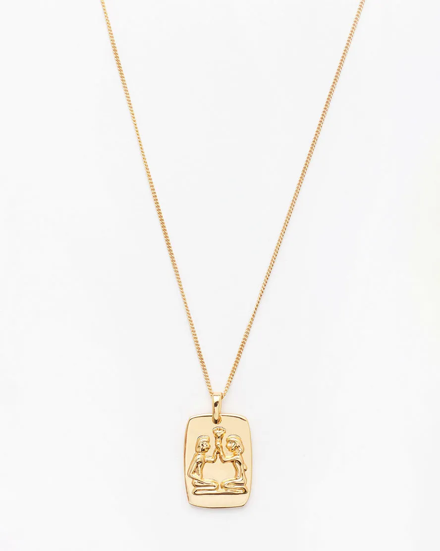 Zodiac Necklace Gemini