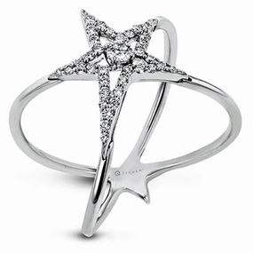 ZR2125 Right Hand Ring in 14k Gold with Diamonds Favorite Present