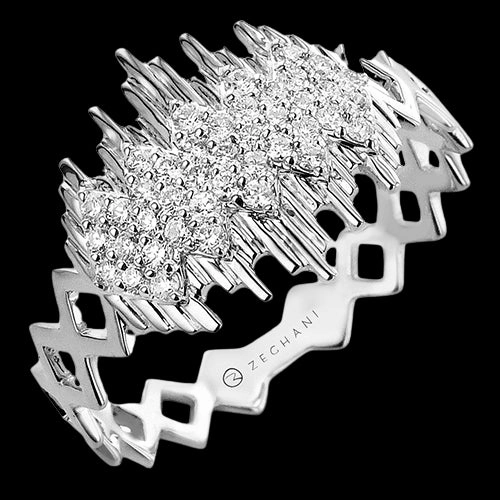 Personal Adornment ZR2479 Right Hand Ring in 14k Gold with Diamonds