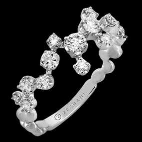 birthday party Wonderful Design ZR2544 Right Hand Ring in 14k Gold with Diamonds